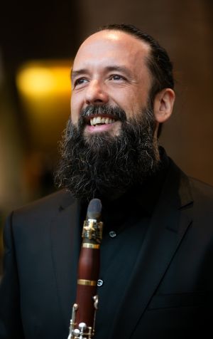Portrait dominic desautels clarinetist, photo credit pierre-etienne bergeron